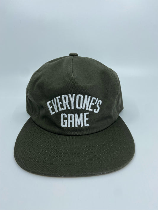 Everyones Game Olive Slouch Hat